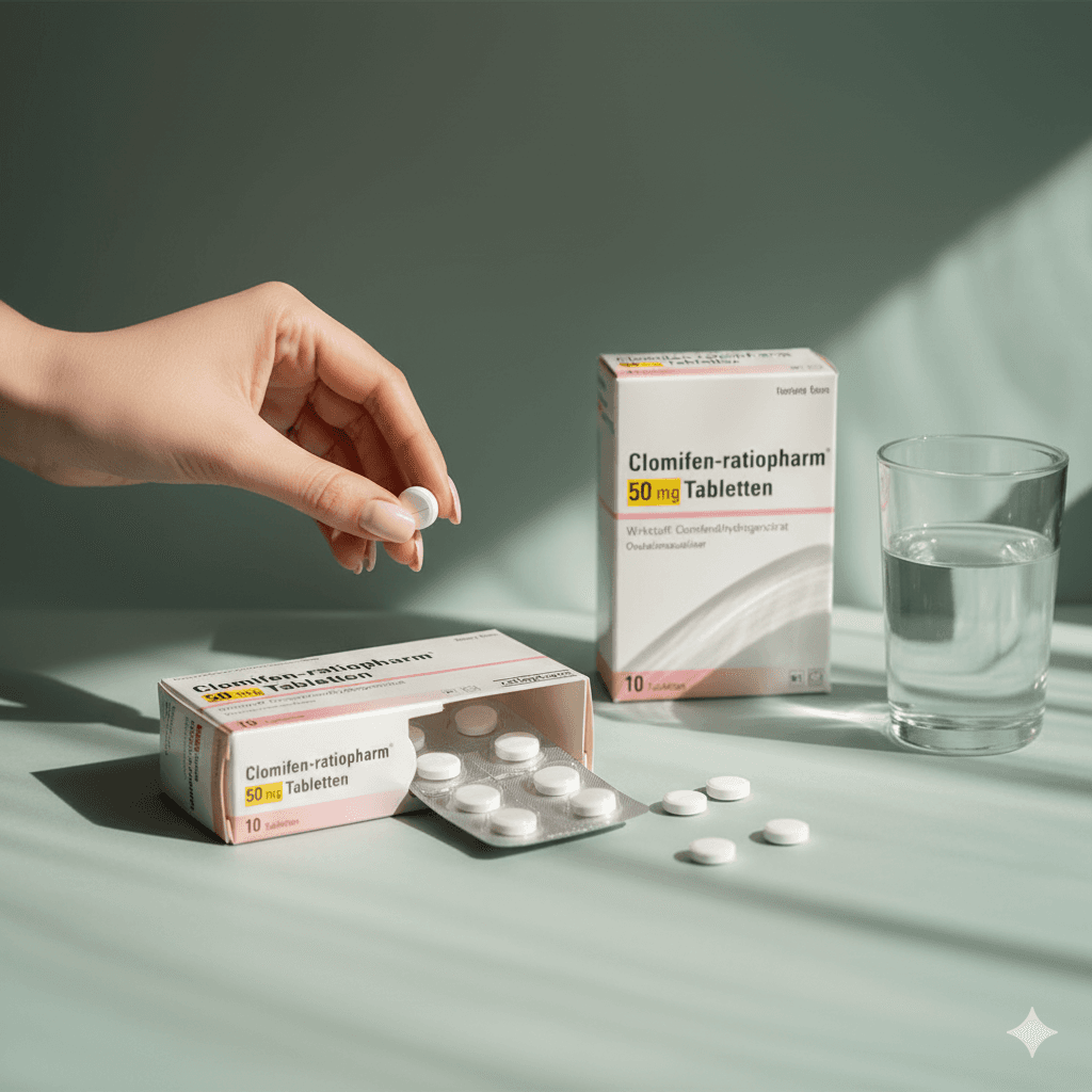 Clomifen-ratiopharm Tabletten